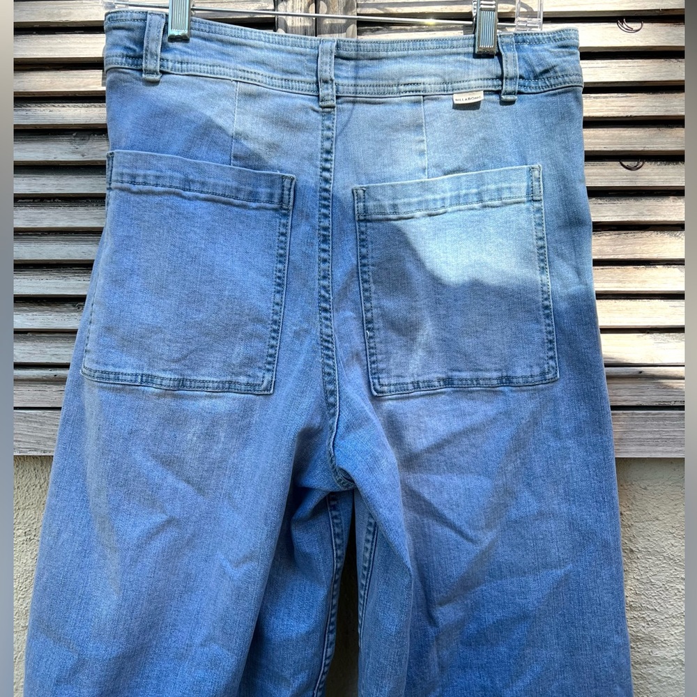 🔥🔥BILLABONG - INDIGO FREE FALL WIDE-LEG JEANS - Picture 10 of 15